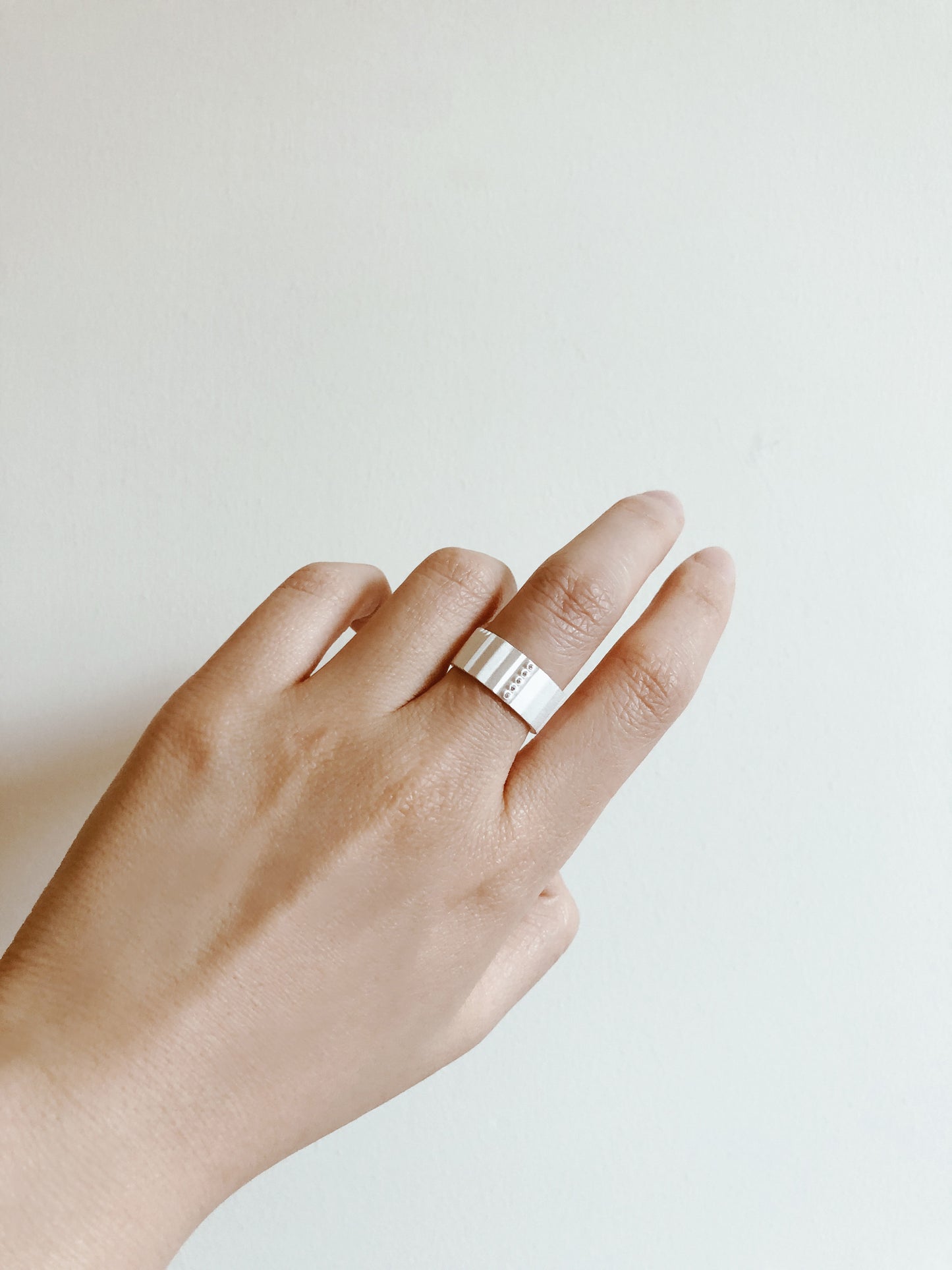 Silver Lovers Rings Wide and Thin Bands with Gemstones